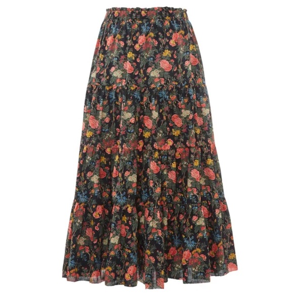 The Great The Day Dream Skirt Black Enchanted Floral - Picture 1 of 3